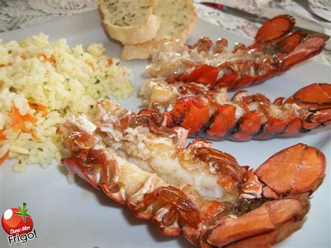 Dans mon frigo Queues de homard grillées au four