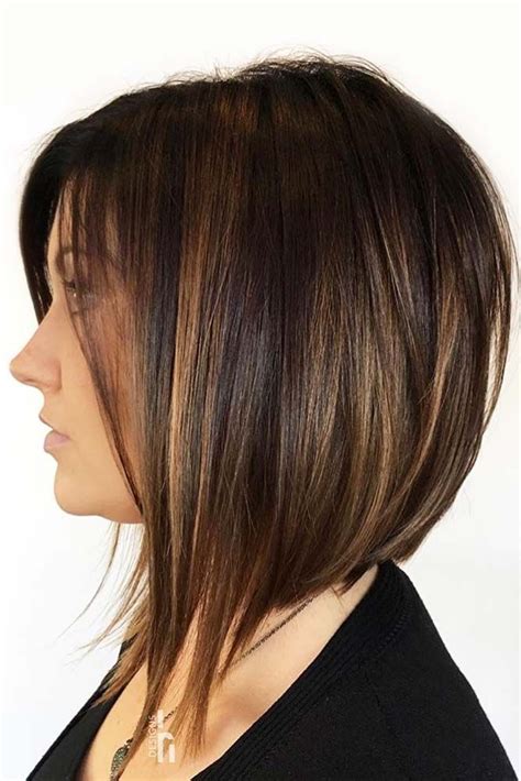 Where once were long glamorous waves, there are now chic bobs and lobs reigning supreme. Edgy Layered Bob #bobhaircut #stackedbob #haircuts # ...