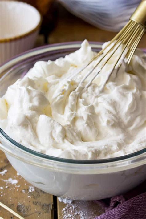 Whipped Cream Recipe Homecare