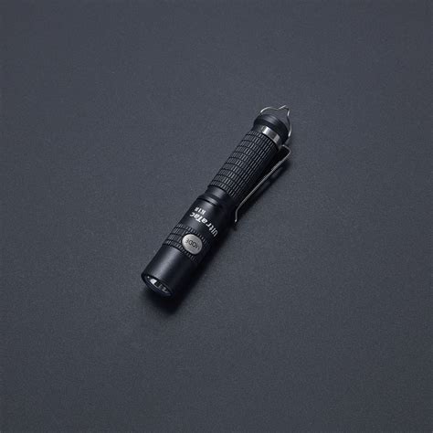 Ultratac K18 Keychain Flashlight Black Aaa Alkaline Battery