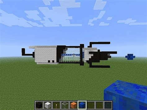 To do this in survival, build a portal in the nether. Giant Portal gun Minecraft Project