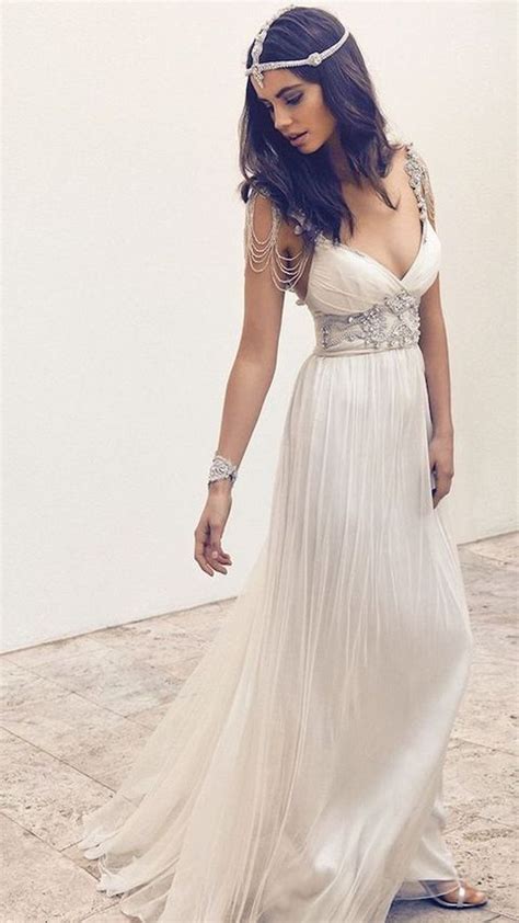 But not the video we wanted up here. Cap sleeve beach wedding dresse, rhinestone prom dress, unique beach wedding gown, dresses for ...