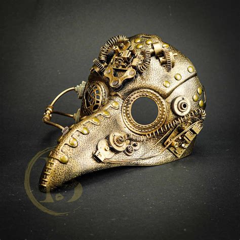 Steampunk Plague Doctor Mask Face Mask Steampunk Bird Mask Etsy