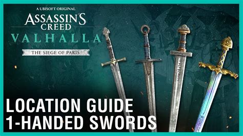 Assassin S Creed Valhalla The Siege Of Paris One Handed Swords Location Guide Youtube