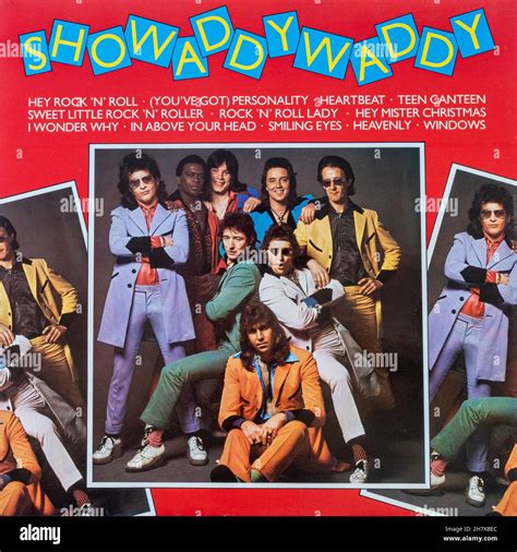 Showaddywaddy Vinyl Lp Record Cover Album By The British Rock And Roll