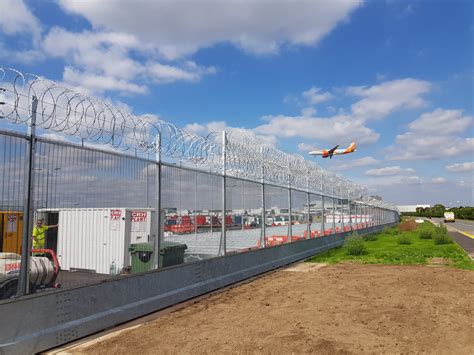 Perimeter Of An Airport Security Fencing Blog Zaun Ltd