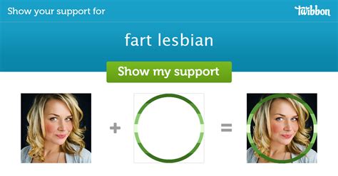 fart lesbian support campaign twibbon