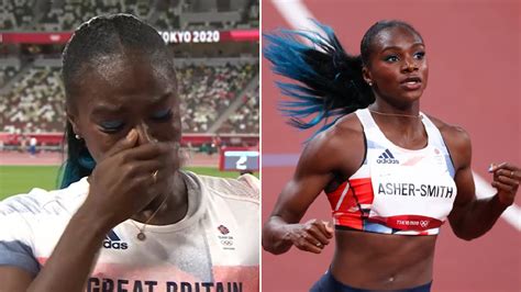 Team Gbs Dina Asher Smith Breaks Down In Tears As She Withdraws From Olympics Fashion Model