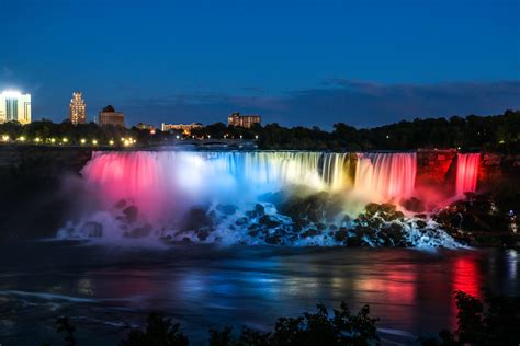 3840x2744 City Clouds Daylight Falls Mist Niagara Niagara Falls