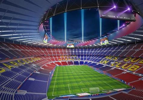 Fc Barcelona Stadion Umbau Fc Barcelona Das Ist Das Neue Mega Stadion