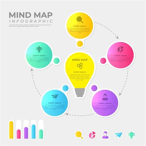 Colorful Mind Map Infographic Template 3156962 Vector Art At Vecteezy