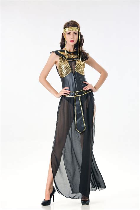 New Carnival Party Disfraz Halloween Egyptian Cleopatra Costume Women Adult Egypt Queen Cosplay
