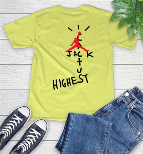 Travis Scott Cactus Jack Jordan Highest T Shirt Itees Global