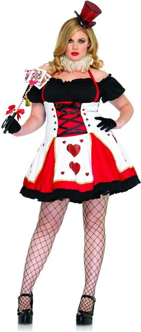 pretty playing queen of hearts plus size costume adult costumes costumes for women halloween