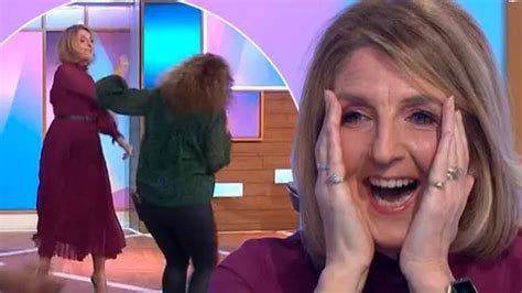 Loose Women S Kaye Adams Rages What The F Over Huge Production Prank Mirror Online