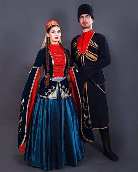 Day Of The Circassian National Costume In The Republic Of Adygea