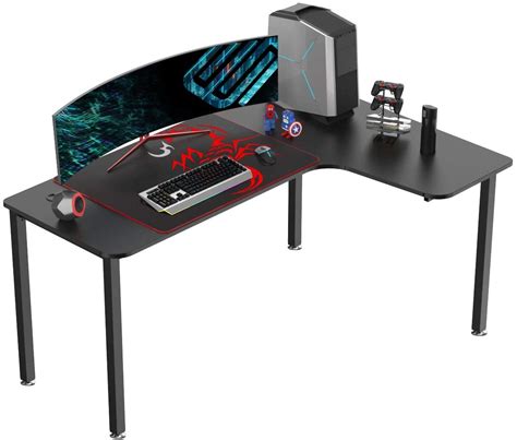 Eureka Ergonomic L Shaped Gaming Computer Desk