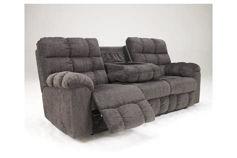 Acieona Reclining Sofa With Drop Down Table Hampton Furniture