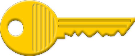 Gold Key Png Clipart Png All