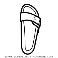 Sonnenschirm und flipflops sandalen ausmalbilder zum ausdrucken. Schuh Ausmalbilder - Ultra Coloring Pages