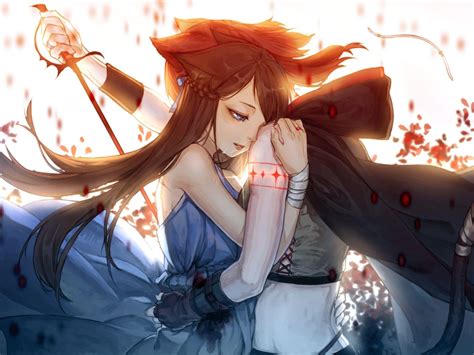 Wallpaper anime couple sad scene tears animal tail sumber : Anime Sad Couple Wallpapers - Wallpaper Cave