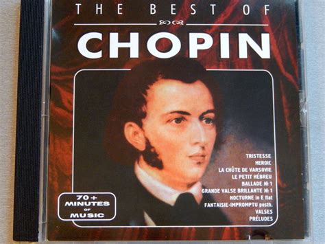 The Best Of Chopin By Frédéric Chopin 2004 Cd Cdandlp Ref