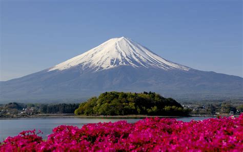 Wallpaper Japan Landscape Mountains Mount Fuji Hill Nature
