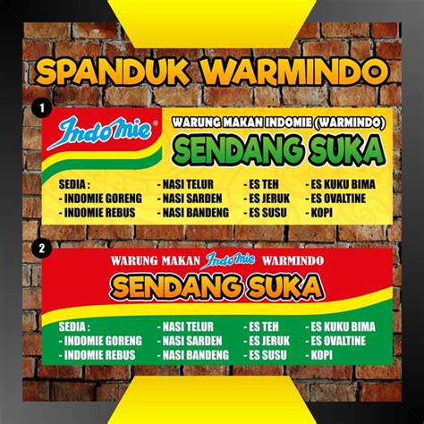 Contoh Spanduk Warkop Spanduk Banner Warung Kopi Shopee Indonesia