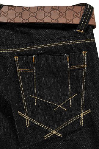 Mens Designer Clothes Gucci Mens Jeans With Belt 59