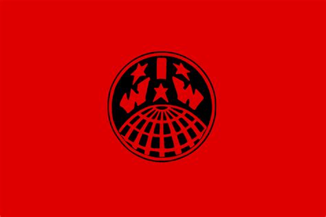 Typical Flag Of The Industrial Workers Of The World Rvexillology