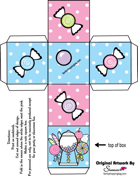 Printable paper squishy template