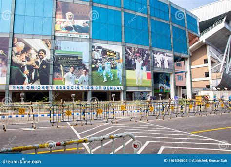 Eden Gardens Cricket Stadium Kolkata India Editorial Stock Photo