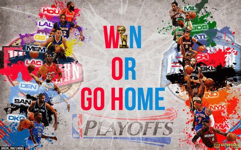 Download Cool Nba Playoffs Poster Wallpaper