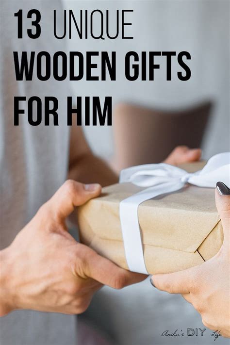 Anniversary gifts can be hard to find with just the right expression of love. Wood Gifts for Him - Unique ideas under 100 - Anika s DIY ...