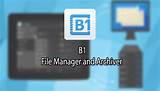 Pictures of B1 File Manager And Archiver