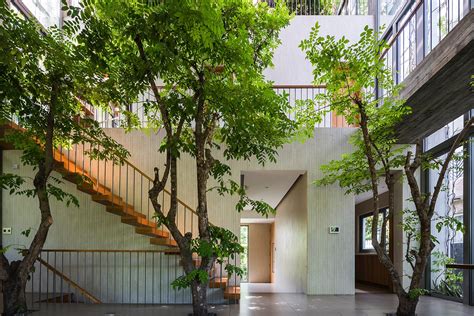 Vtn Architects Designed A Vietnam Home With The Green Space On The