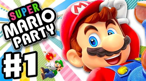 Super Mario Party Gameplay Walkthrough Part 1 Intro And Whomps