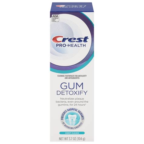 Save On Crest Pro Health Gum Detoxify Toothpaste Deep Clean Order