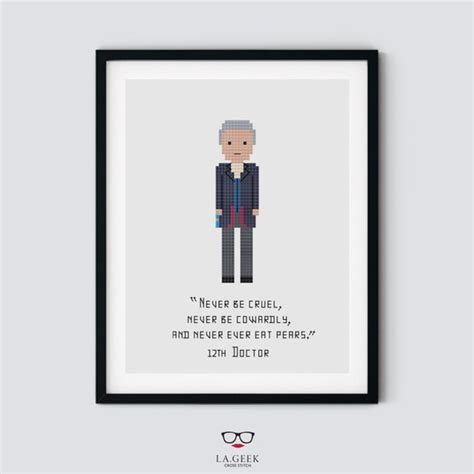 Doctor Who Cross Stitch Etsy