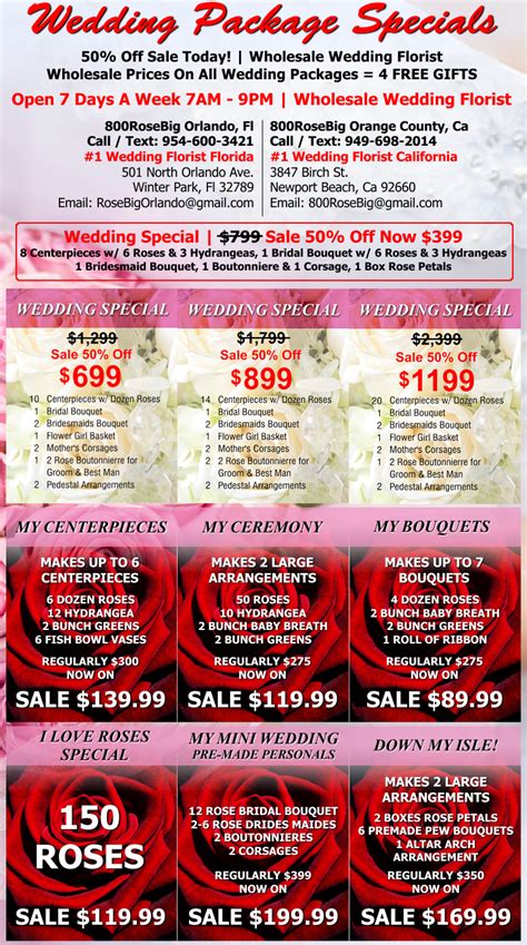 Orange county realtors® offers a variety of courses to foster your professional growth and industry expertise. Wholesale Wedding Flower Packages Orange County Discount ...