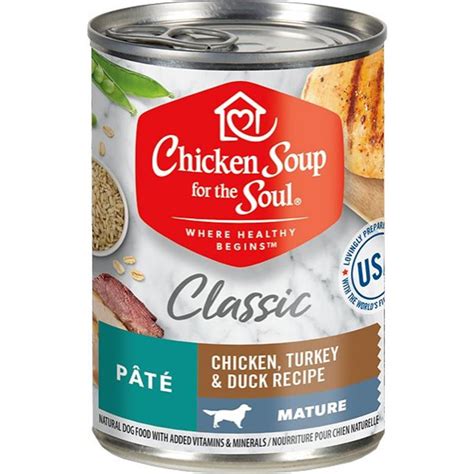 Chicken Soup For The Soul Mature Chicken Turkey And Duck Recipe Canned