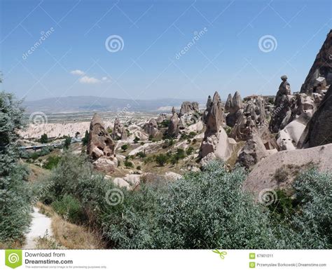 Beautiful And Mysterious Cappadocia Turkey Stock Image Image Of