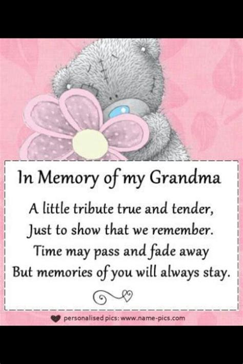 Pin By Tina Sumners On Random Grandma Poem Grandma Quotes In Loving