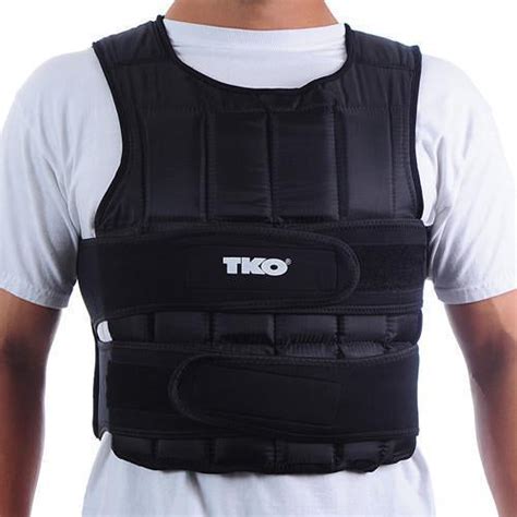 Tko 40 Lb Weighted Vest Weights Included