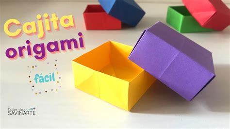 Cómo Hacer Una Caja De Origami Básica I Easy Origami Box Tutorial Youtube