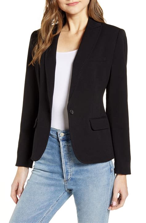 Vince Camuto Nina Classic Notched Collar Blazer Nordstrom Blazer Fashion Blazer Designs