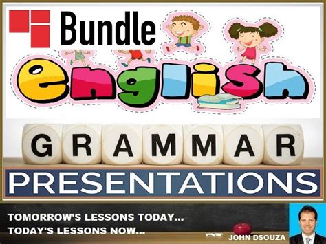 English Grammar Powerpoint Presentations Bundle Teaching Resources