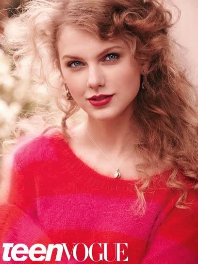 Cultura Pop Taylor Swift Teen Vogue Magazine Photoshoot Interview