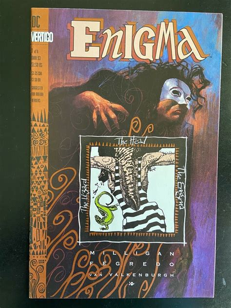 Dc Vertigo Comics Enigma 1 1993 Etsy