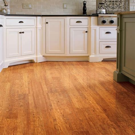 Allow the new vinyl floor to acclimate to the room by leaving it in the room where it'll be installed for at least 24 hours before cutting. Home Decorators Collection High Gloss Pacific Cherry 8 mm ...